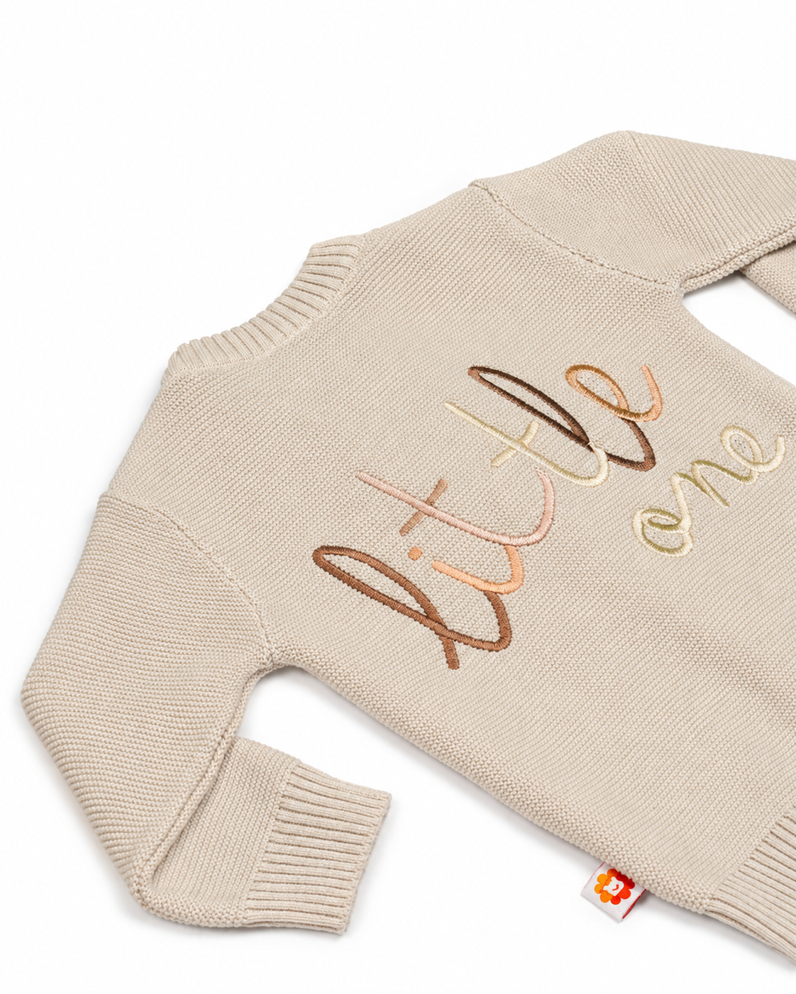 Dr. Leo Baby Soft Knitted Cardigan with “Little One” Embroidery | Cozy Everyday Wear | 0–9 Months