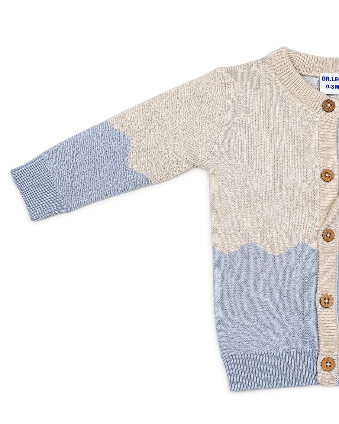 Dr. Leo Baby Soft Knitted Cardigan | Cozy & Stylish Wear | 0–9 Months