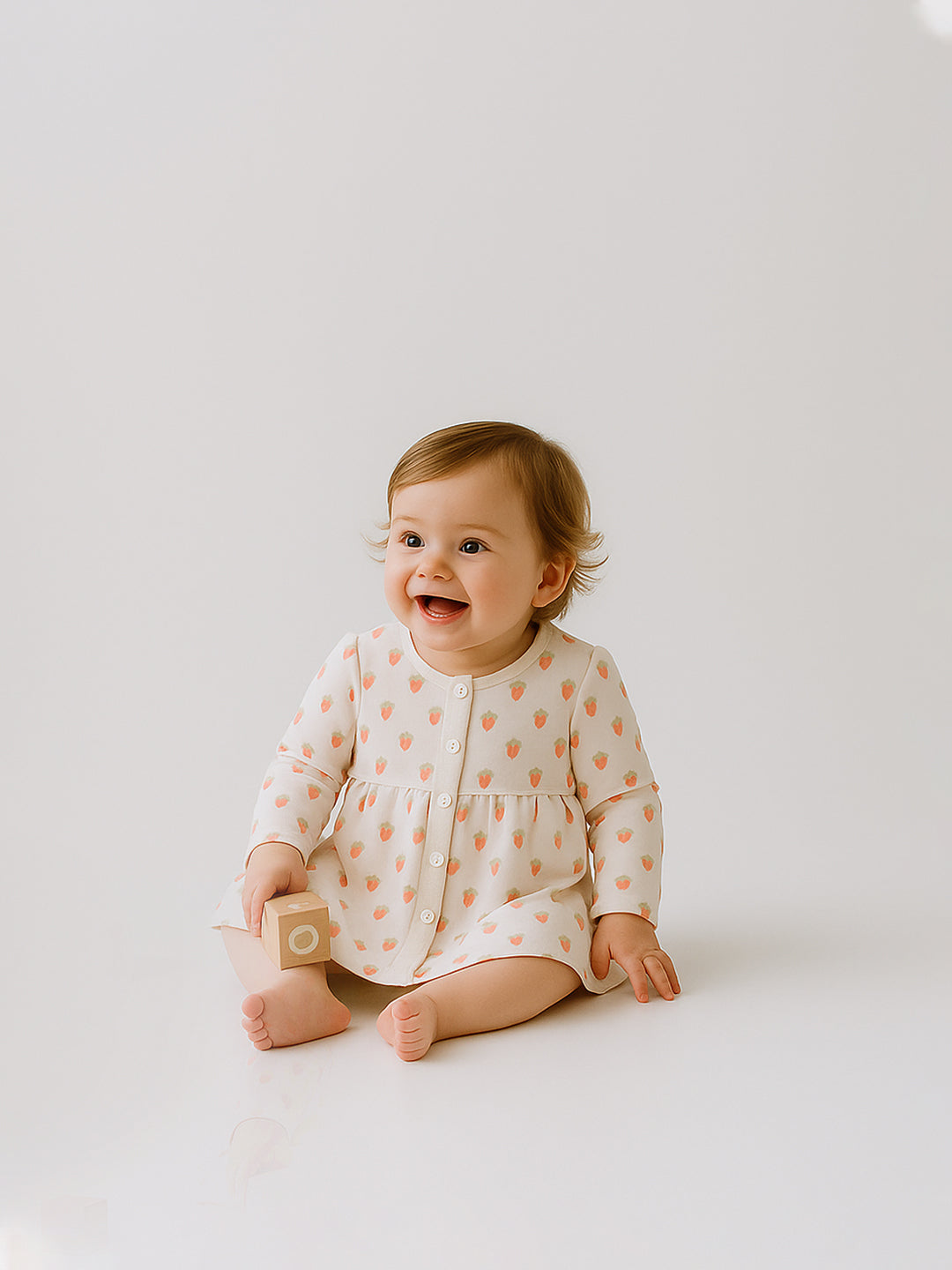 Baby Floral Full Sleeve Dress