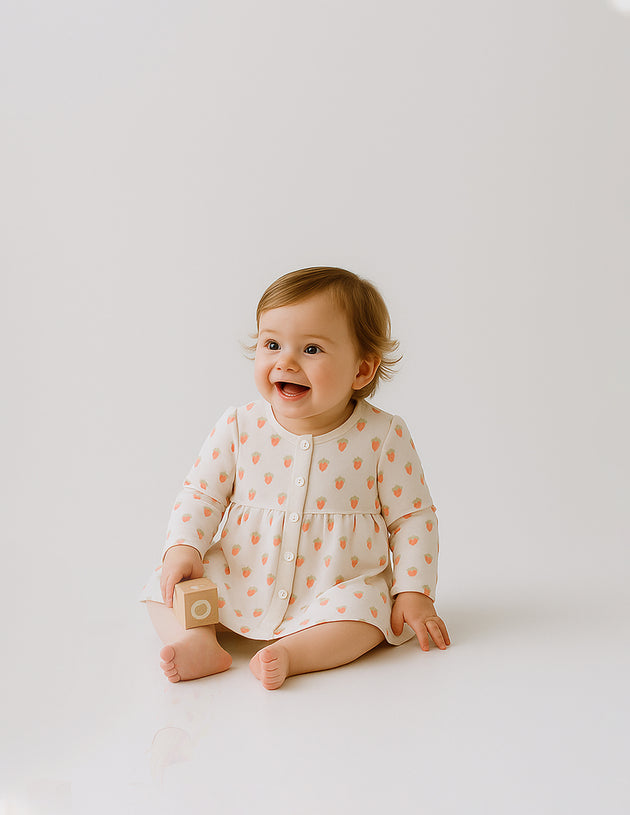 Baby Floral Full Sleeve Dress