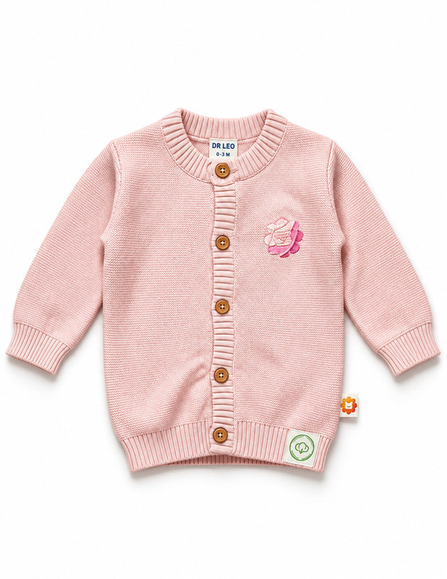 Dr. Leo Baby Soft Knitted Cardigan | Cozy & Stylish Wear | 0–9 Months