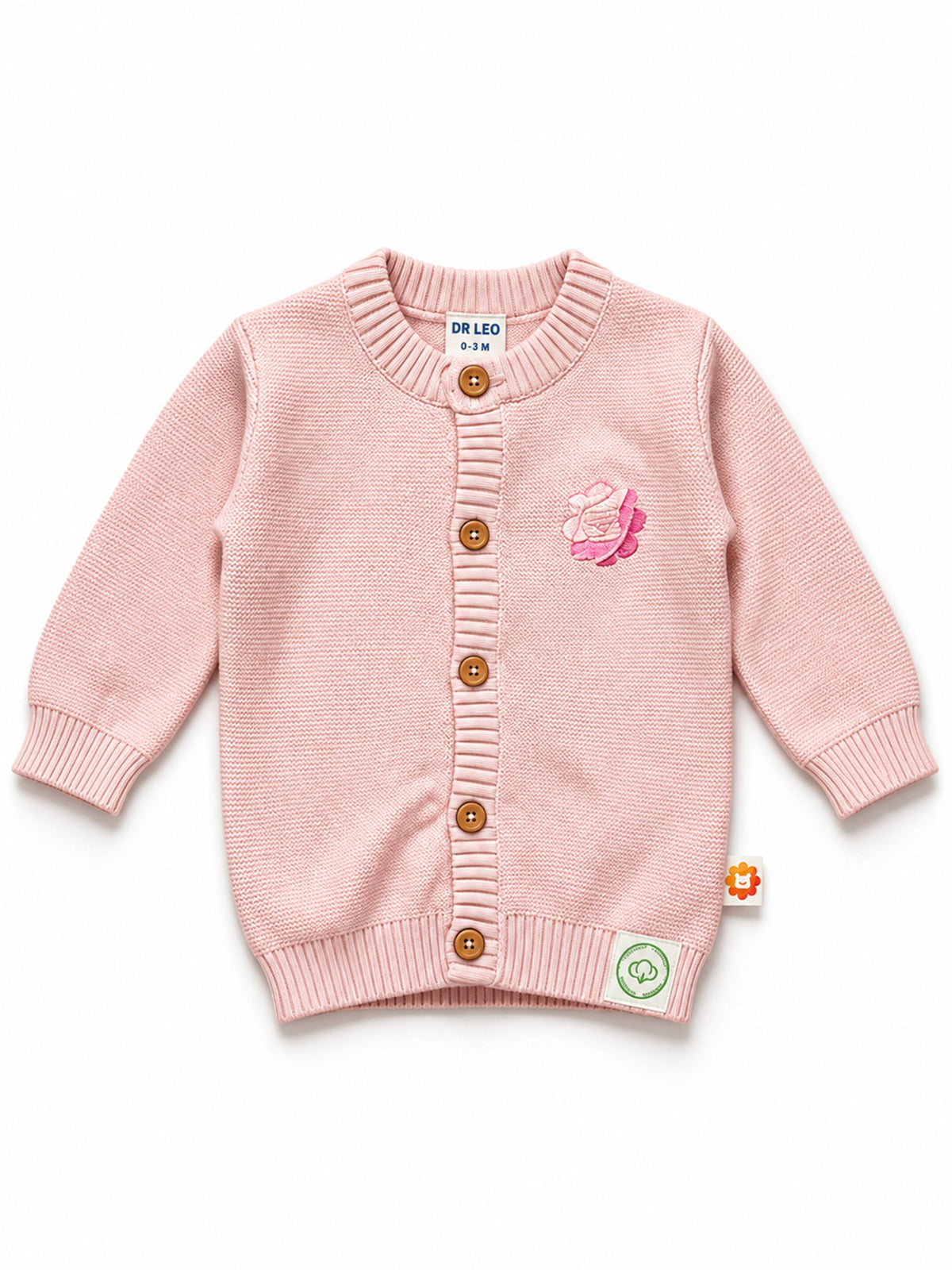 Dr. Leo Baby Soft Knitted Cardigan | Cozy & Stylish Wear | 0–9 Months