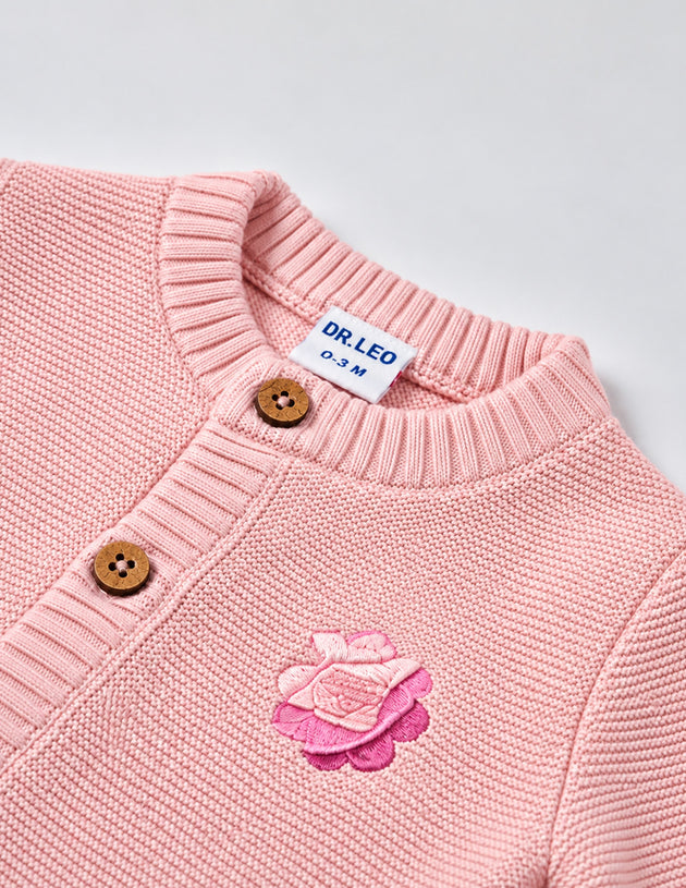Dr. Leo Baby Soft Knitted Cardigan | Cozy & Stylish Wear | 0–9 Months
