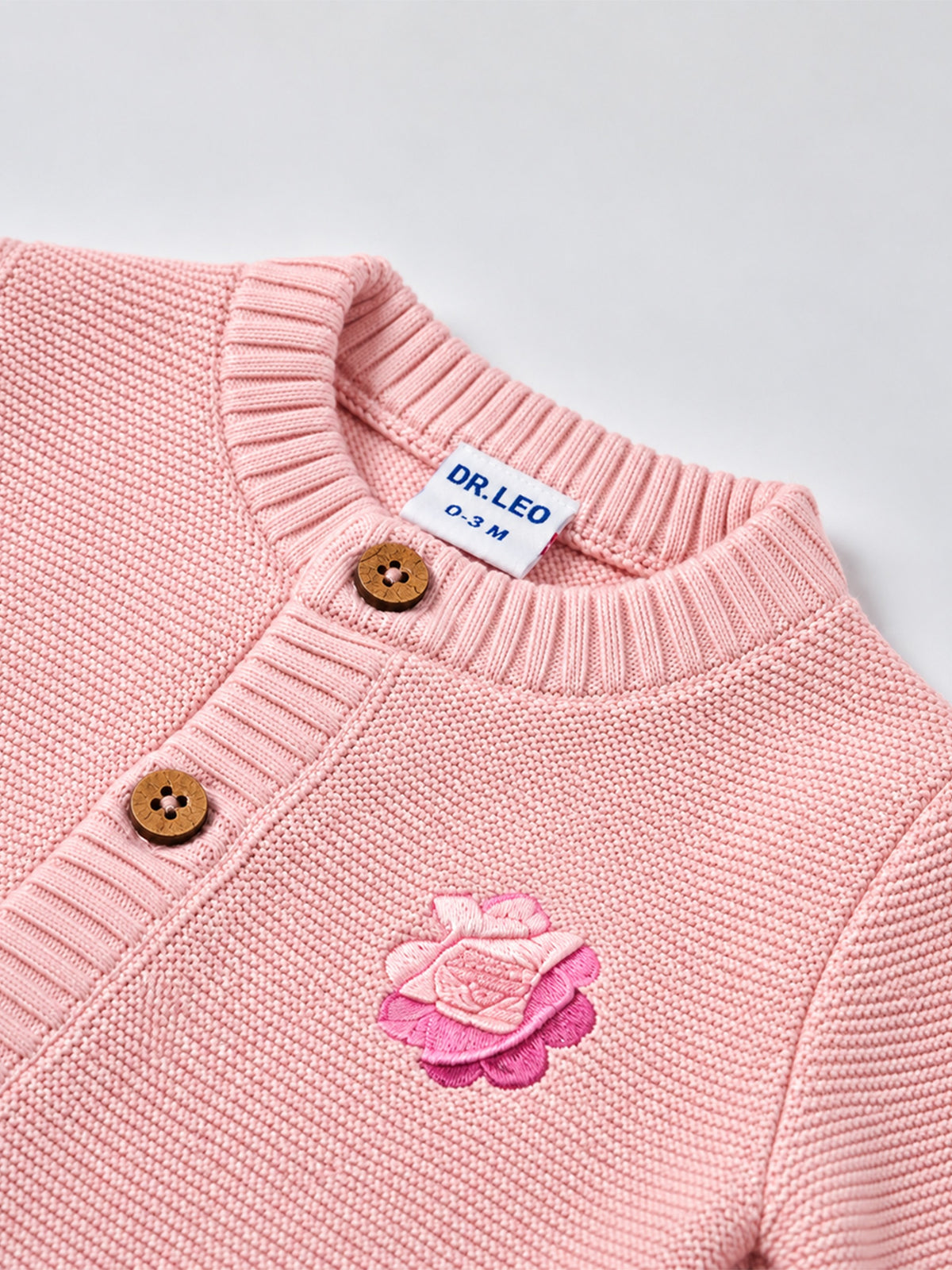 Dr. Leo Baby Soft Knitted Cardigan | Cozy & Stylish Wear | 0–9 Months