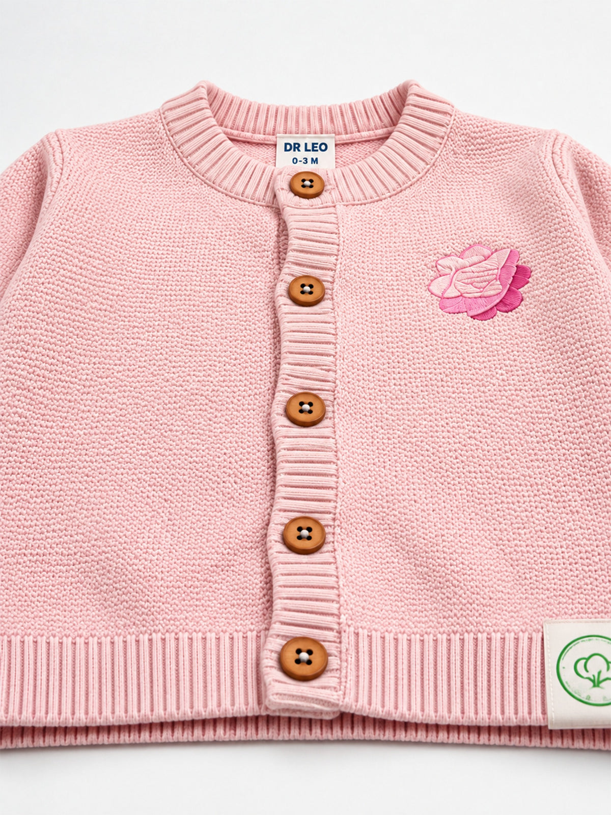 Dr. Leo Baby Soft Knitted Cardigan | Cozy & Stylish Wear | 0–9 Months