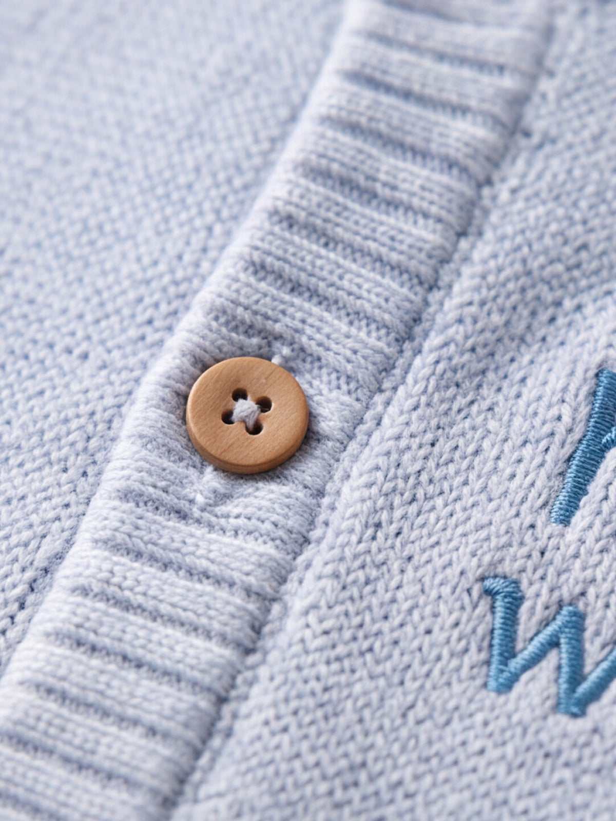 Dr. Leo Baby Soft Knitted Cardigan with “Little One” Embroidery | Cozy Everyday Wear | 0–9 Months