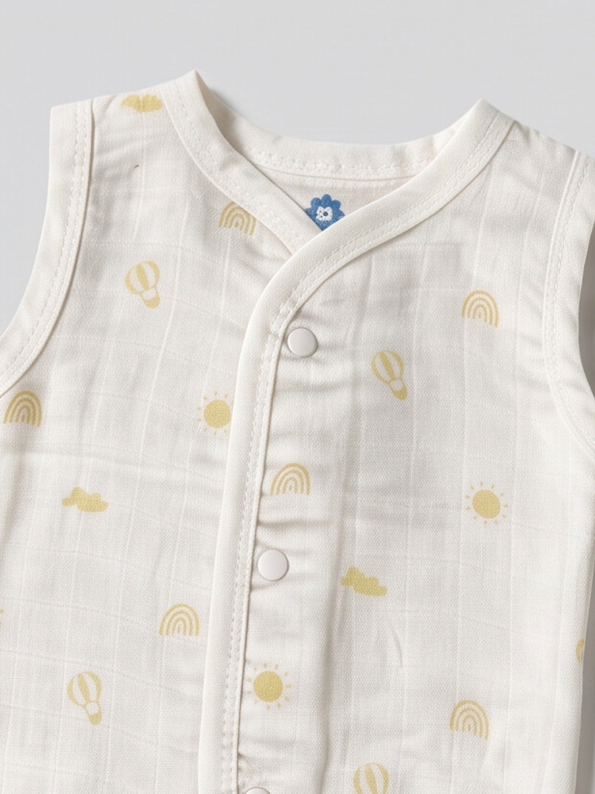 Dr.leo Vest Shortset Bamboo Muslin L/S