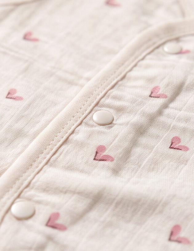 Dr.leo Vest Shortset Bamboo Muslin L/S
