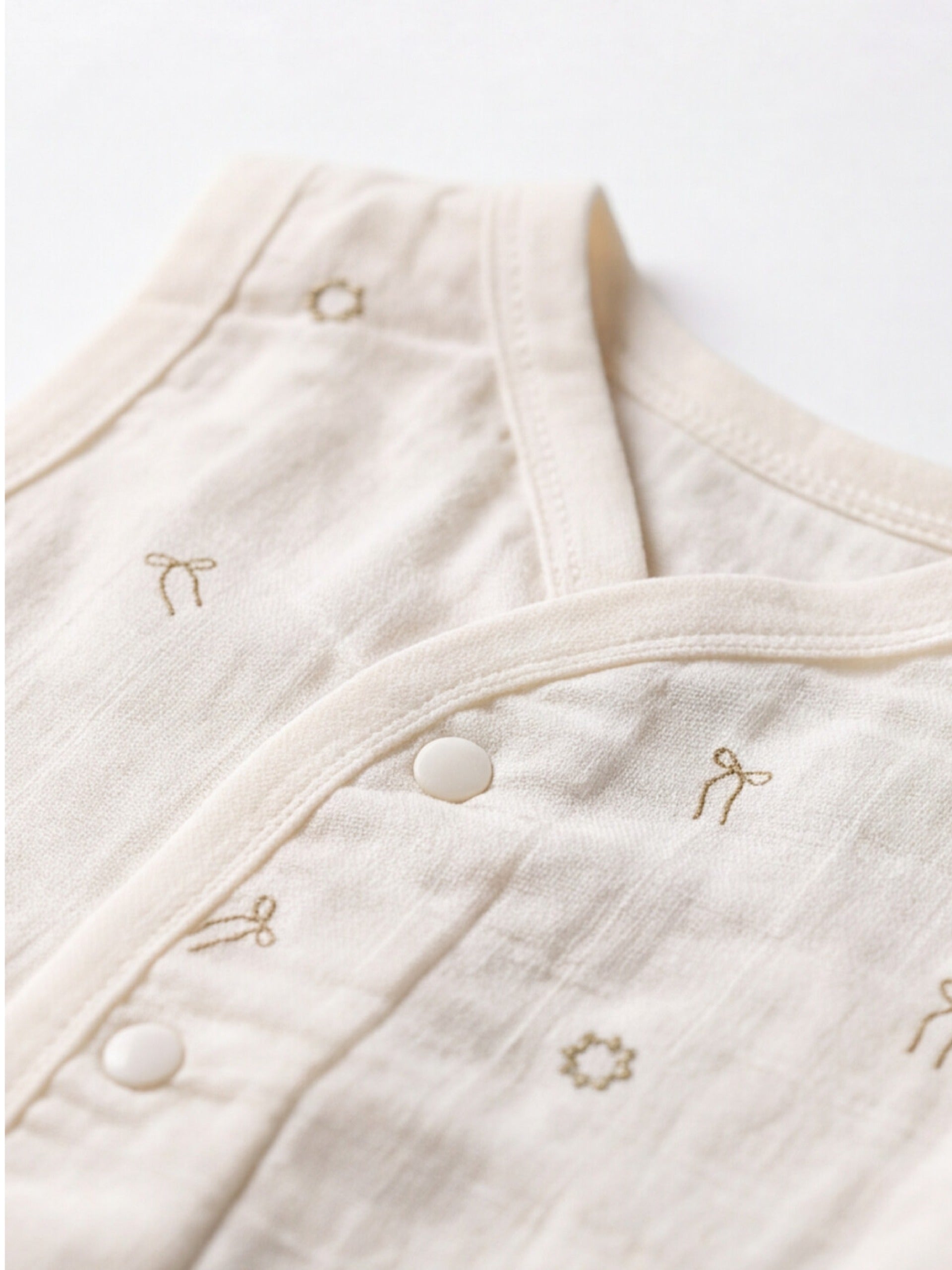 Dr.leo Vest Shortset Bamboo Muslin L/S