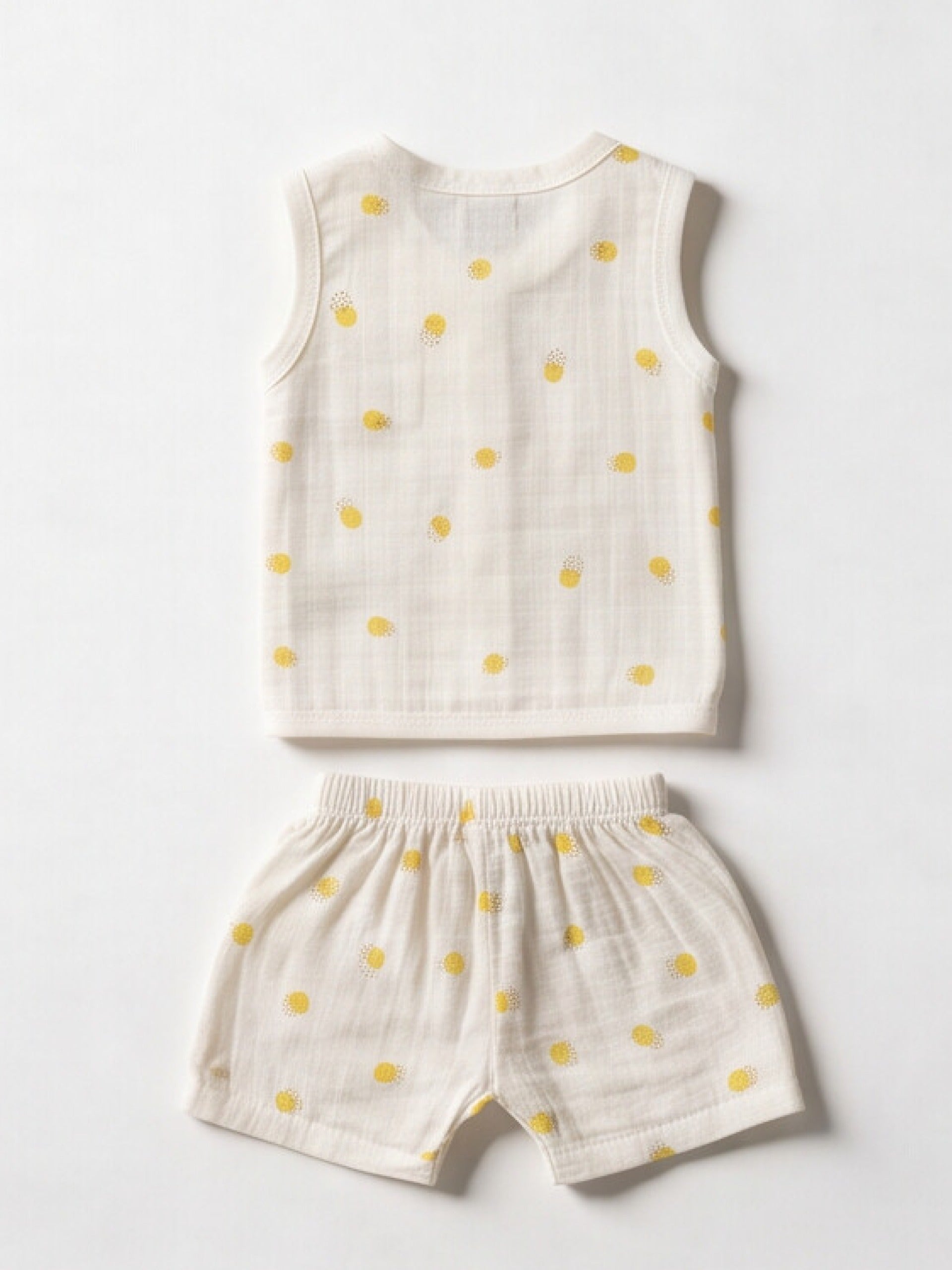 Dr.leo Vest Shortset Bamboo Muslin L/S