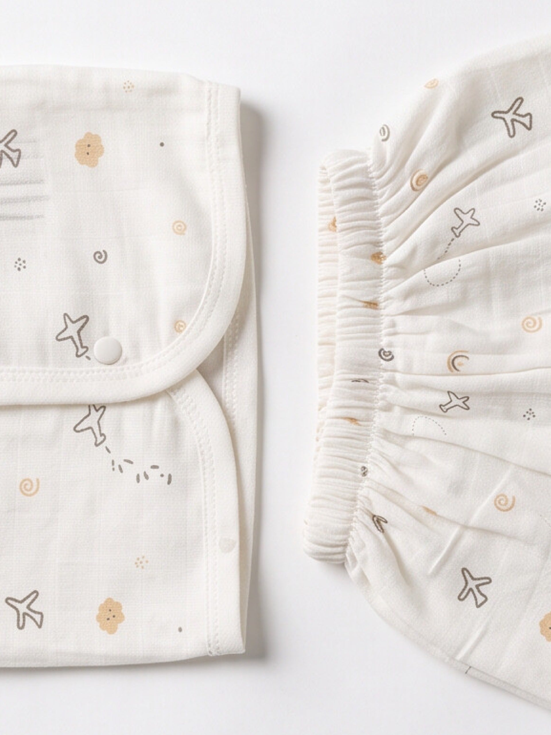 Dr.leo Vest Shortset Bamboo Muslin L/S