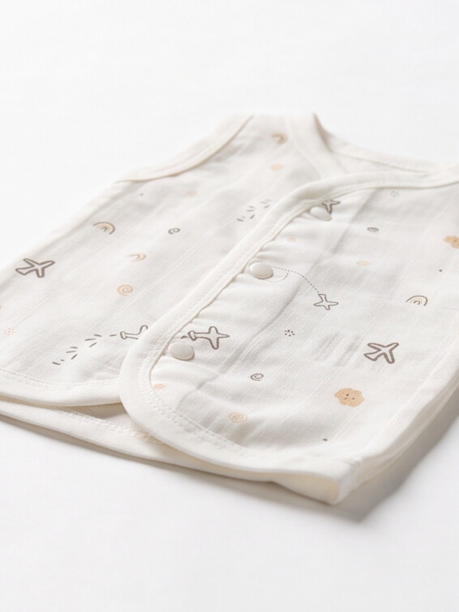 Dr.leo Vest Shortset Bamboo Muslin L/S