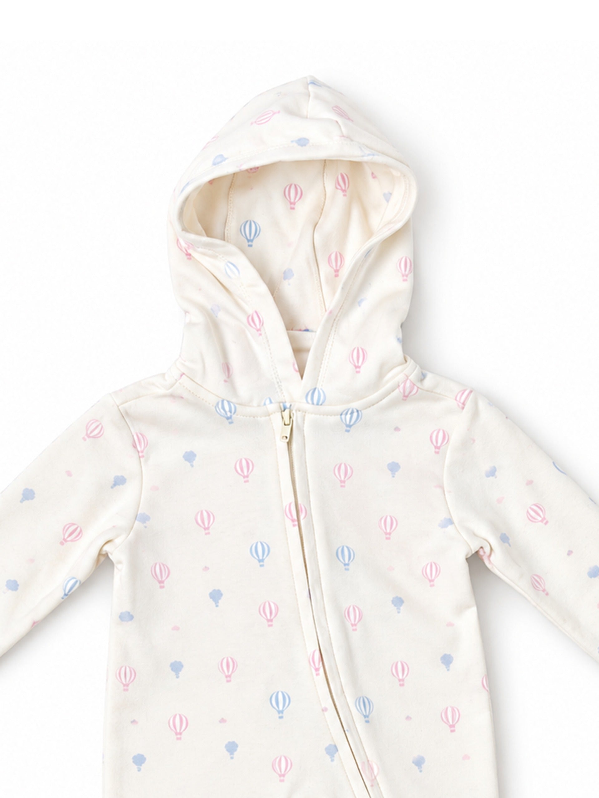 DR.leo Sleepsuit Hood & Shoe Zipper
