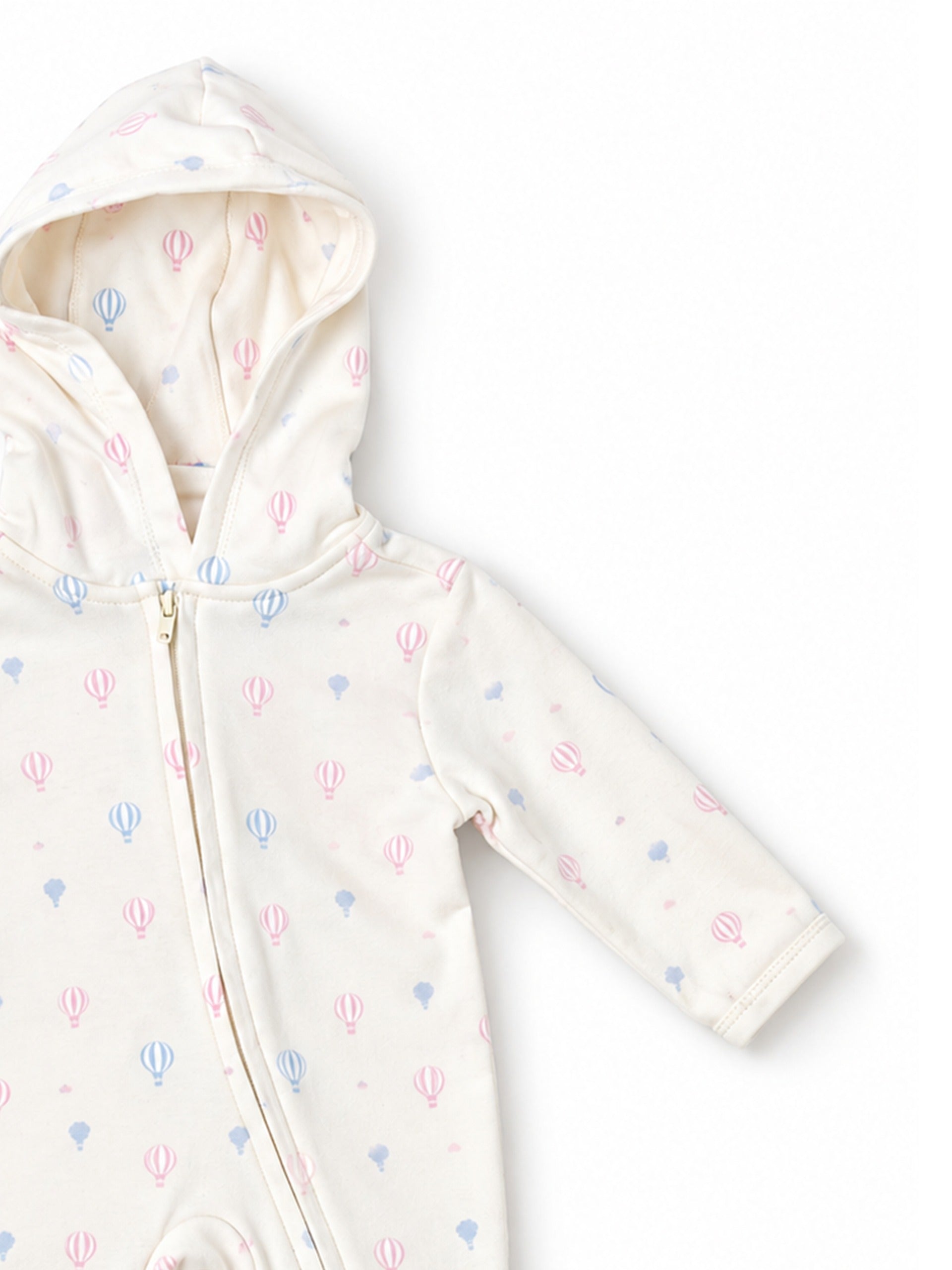 DR.leo Sleepsuit Hood & Shoe Zipper
