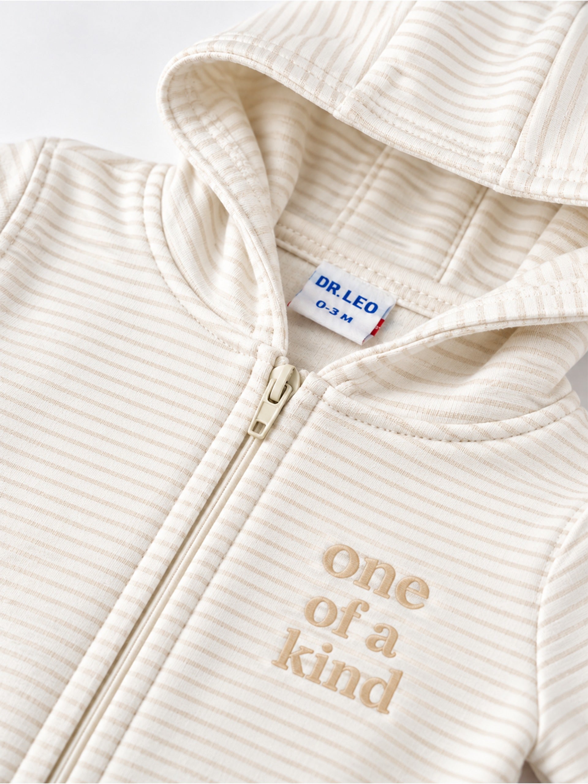 DR.leo Sleepsuit Hood & Shoe Zipper