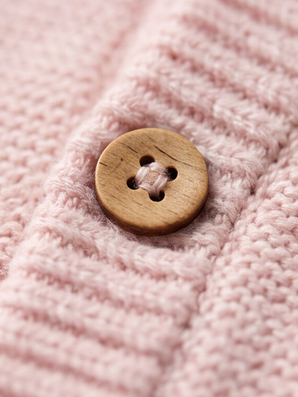 Dr. Leo Baby Girls Soft Knitted Cardigan | Comfortable & Cozy Casual Wear | 0–9 Months