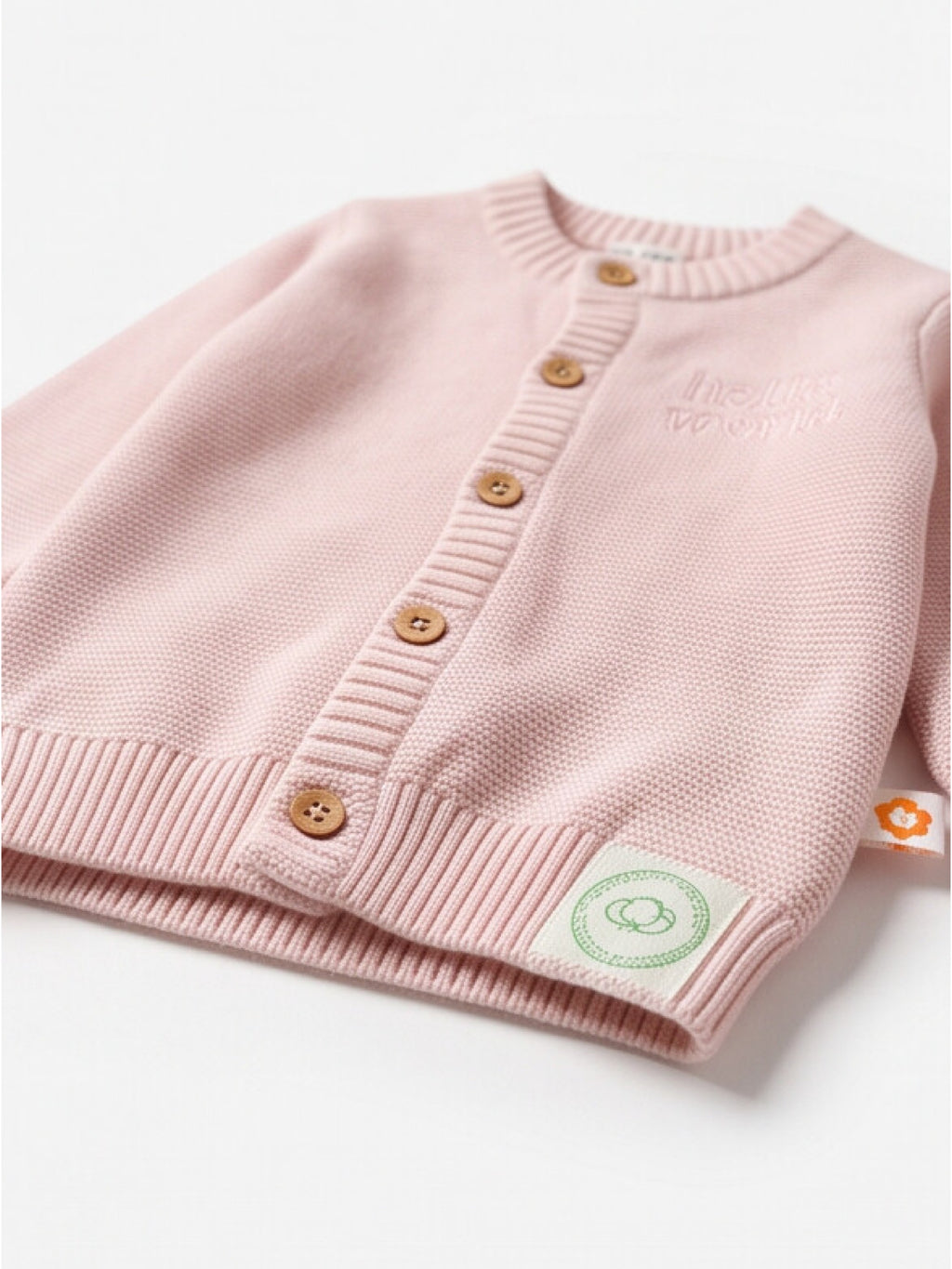Dr. Leo Baby Girls Soft Knitted Cardigan | Comfortable & Cozy Casual Wear | 0–9 Months