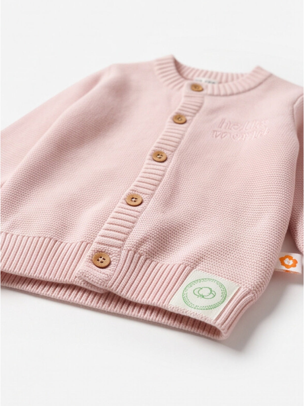 Dr. Leo Baby Girls Soft Knitted Cardigan | Comfortable & Cozy Casual Wear | 0–9 Months