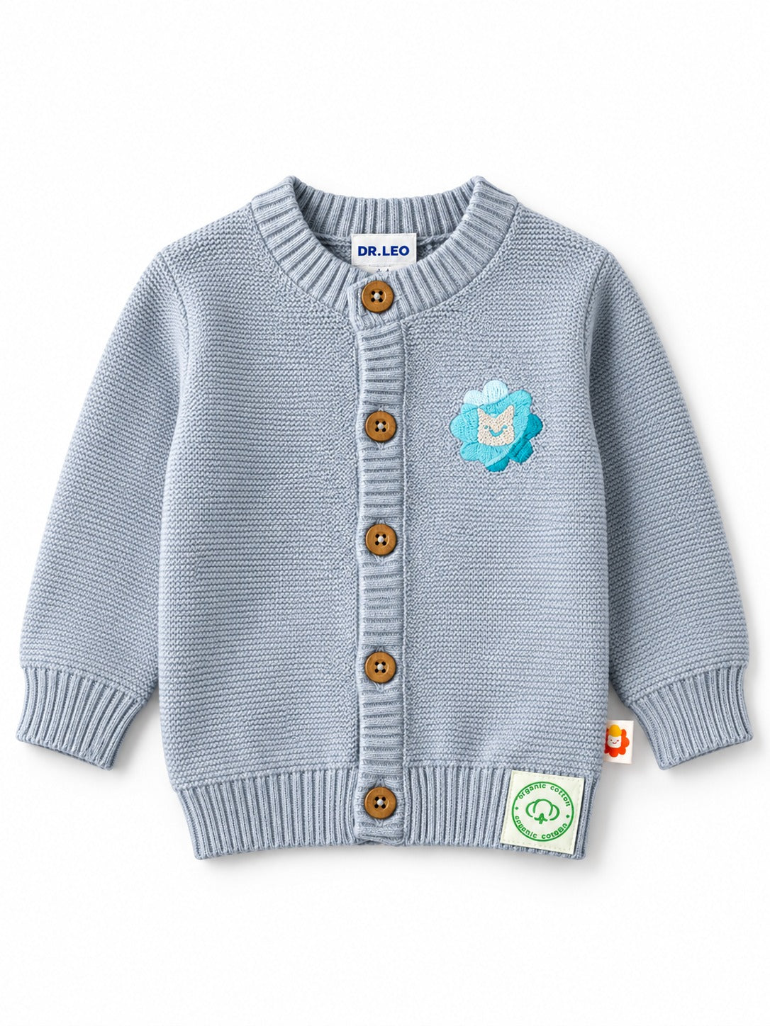 Dr. Leo Baby Soft Knitted Cardigan | Cozy & Stylish Wear | 0–9 Months